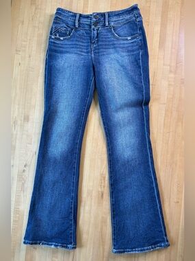 Buckle Black Fit No. 23 Bootcut Jeans 28x32 Distressed Stretch Denim